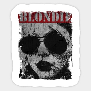 TEXTURE ART - BLONDIE ROCK WOMEN Sticker